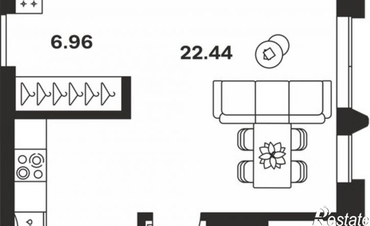2-комн квартира в новом доме улица Ленина, 18,  д. 18