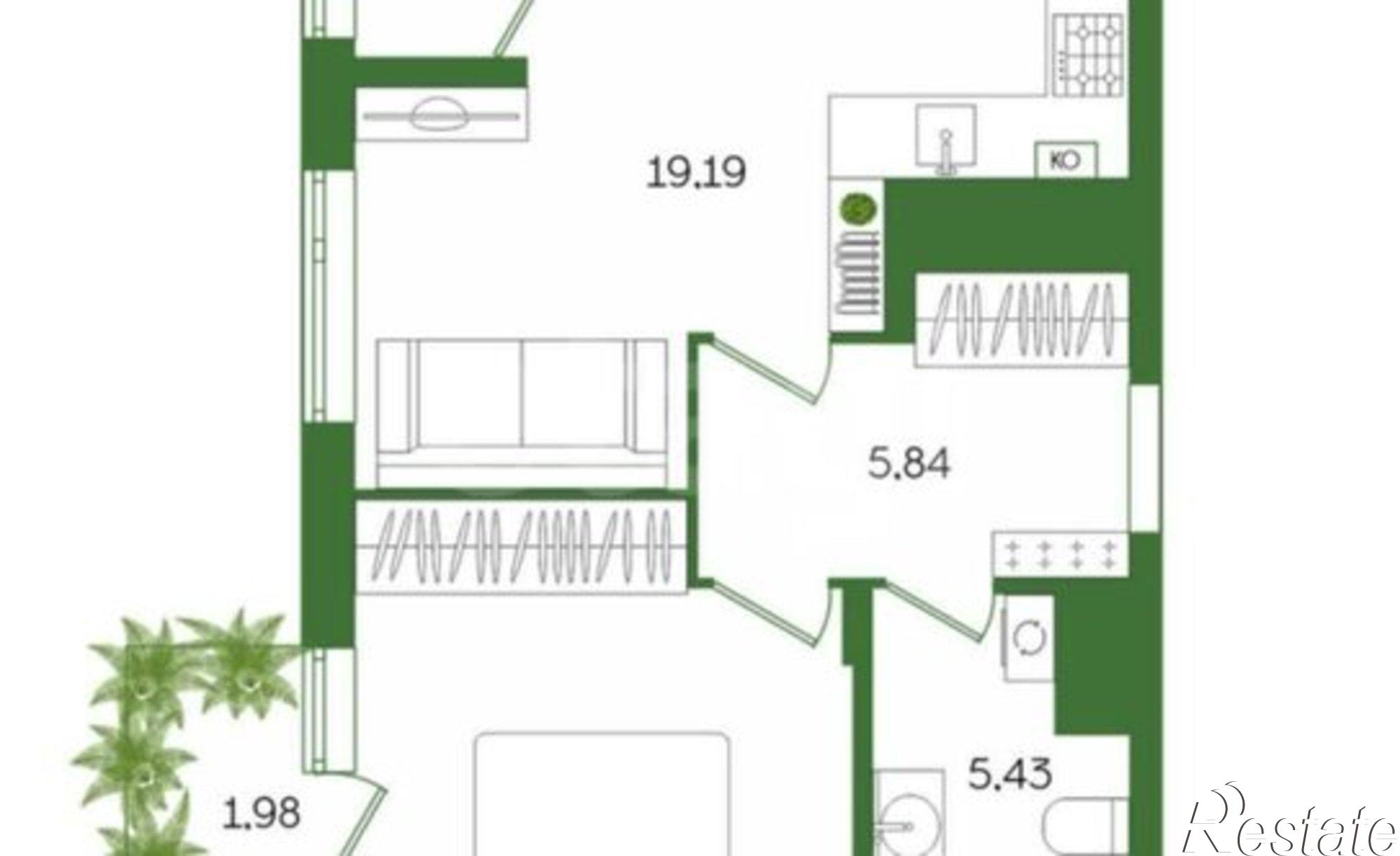 Купить квартиру за 6 700 000 рублей на ул Богородицкая, 8Б