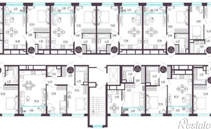 1-комн квартира в новом доме Большая улица, 10,  д. 10