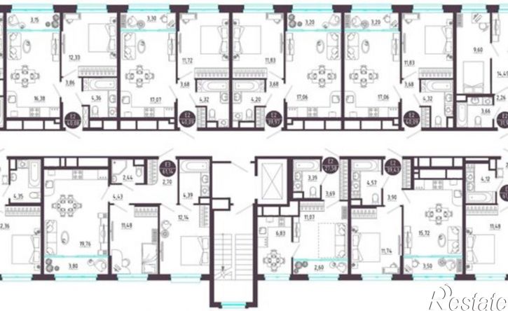 1-комн квартира в новом доме ул Пряничная, 7,  д. 7