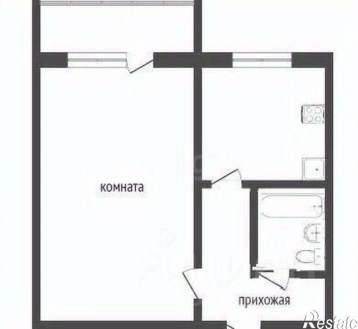 1-комн квартира Приупская улица, 3,  д. 3