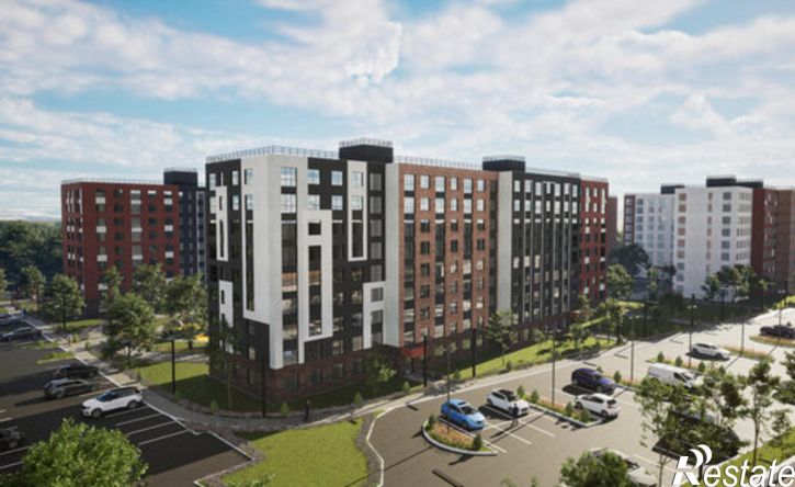 1-комн квартира в новом доме Самоварная улица, 1А