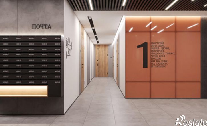 1-комн квартира в новом доме Самоварная улица, 1А