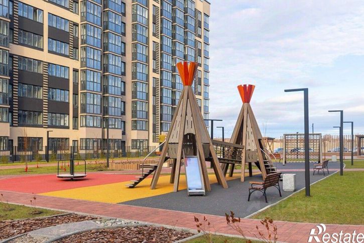 1-комн квартира в новом доме посёлок Горелки, Большая улица