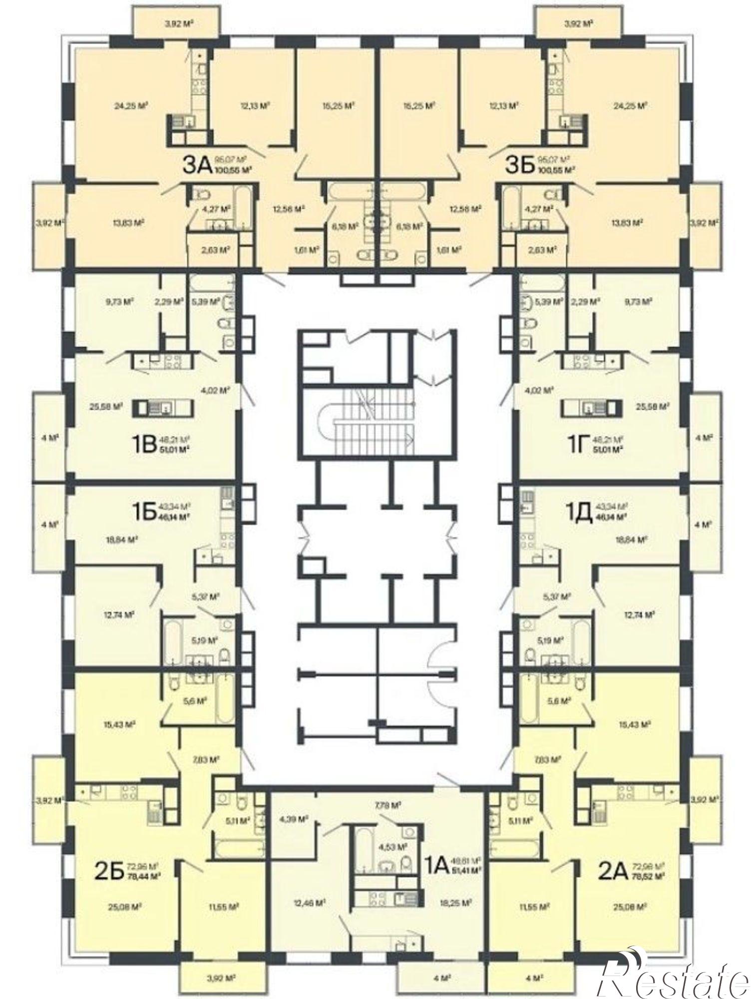 Купить квартиру за 8 226 110 рублей на Оборонная улица, 104