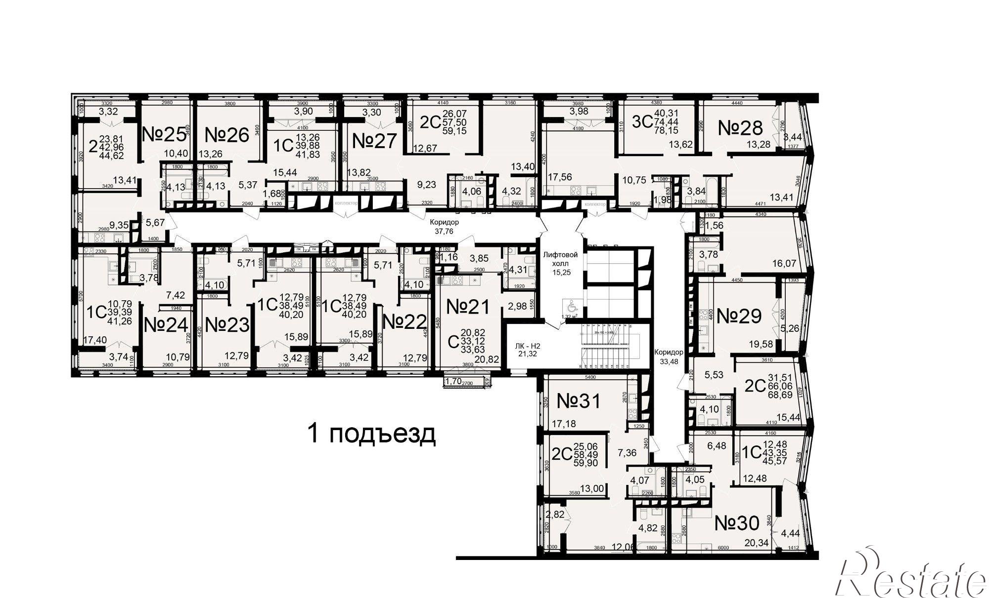 Купить квартиру за 7 761 970 рублей на посёлок Горелки, Большая улица