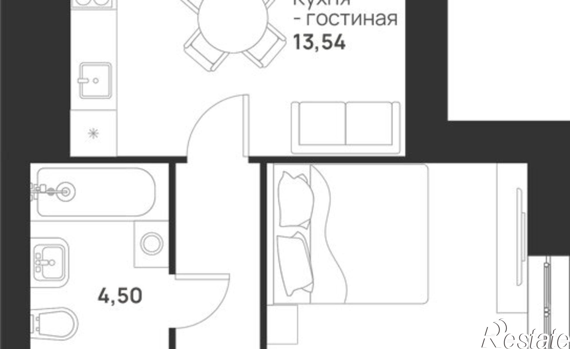 Купить квартиру за 7 555 880 рублей на ул Героя России Зиничева, 8