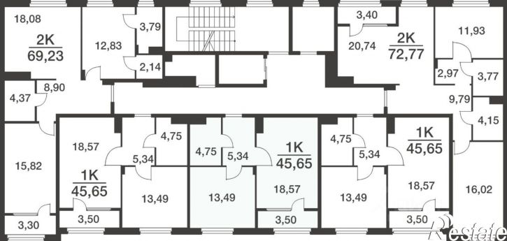 2-комн квартира в новом доме улица Карпова, 103А,  д. 103А