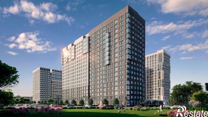 2-комн квартира в новом доме посёлок Горелки, Большая улица