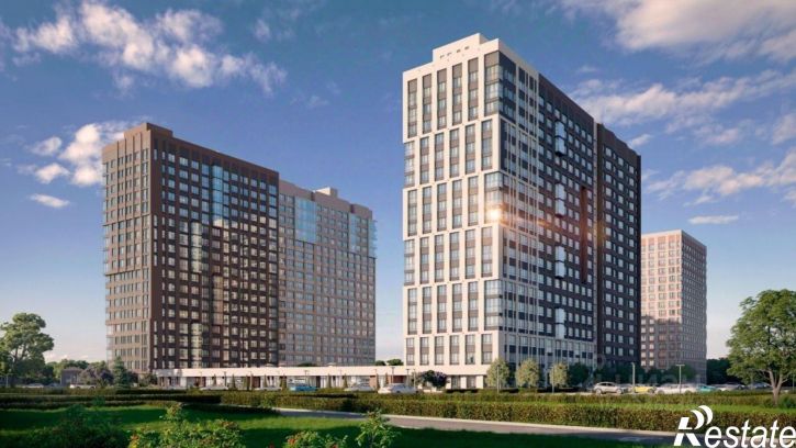 2-комн квартира в новом доме посёлок Горелки, Большая улица