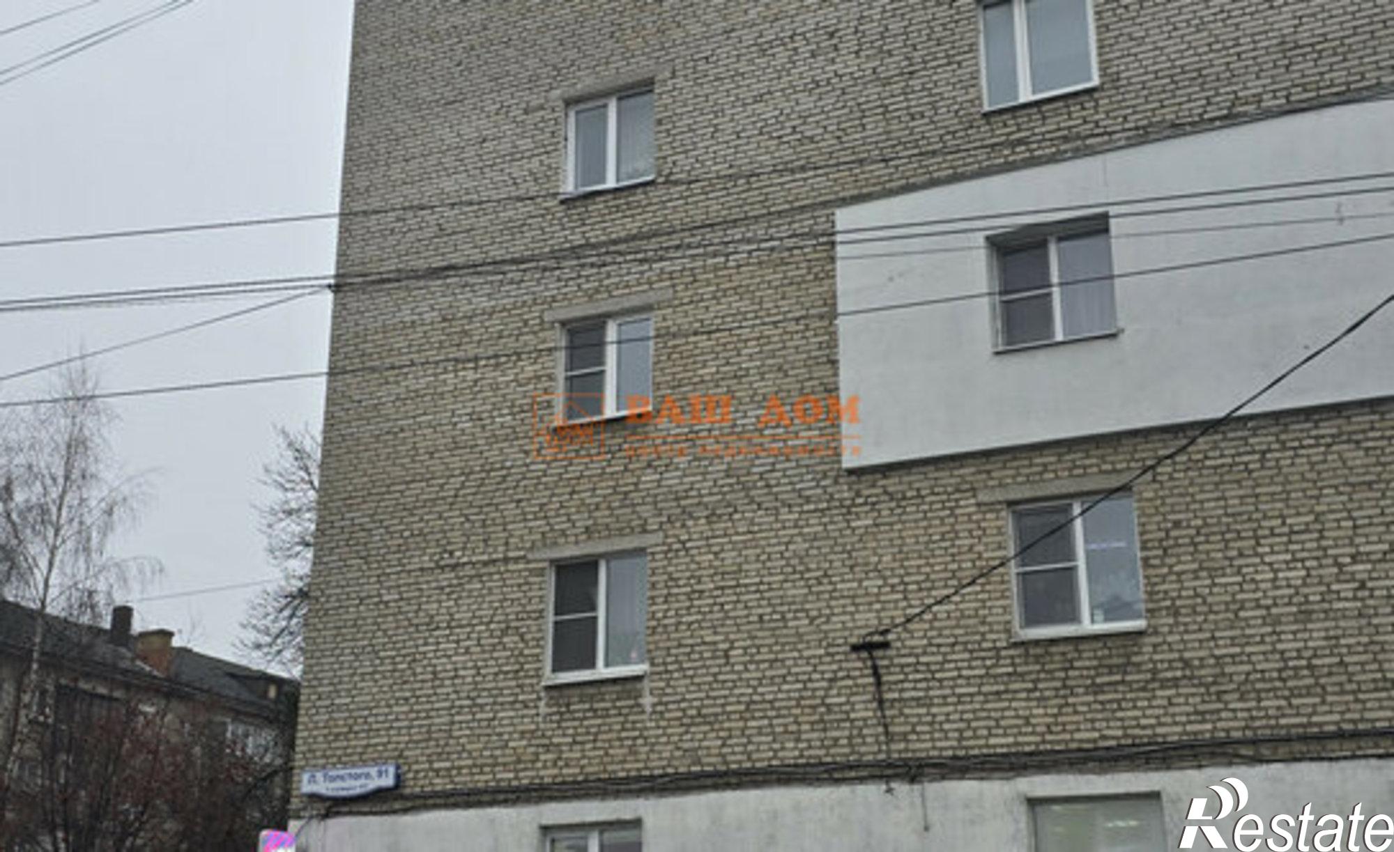 Купить квартиру за 3 400 000 рублей на улица Льва Толстого, 91