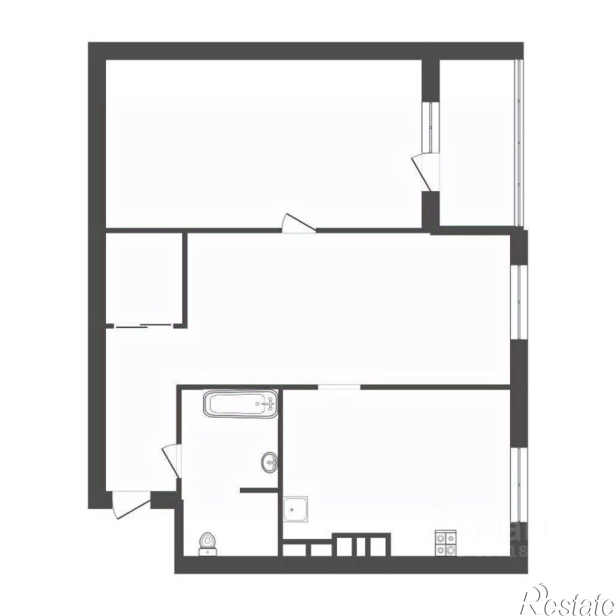 Купить квартиру за 6 400 000 рублей на проспект Ленина, 97
