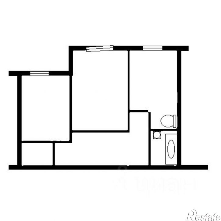 2-комн квартира ул Декабристов, 6,  д. 6