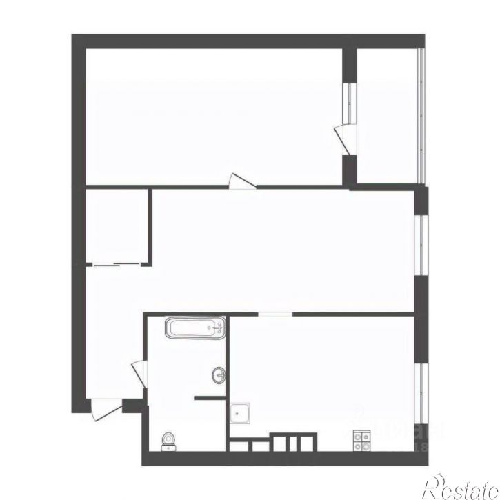 2-комн квартира проспект Ленина, 97,  д. 97