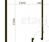 2-комн, 43кв м, этаж 4/25 ул Седова, 26 2