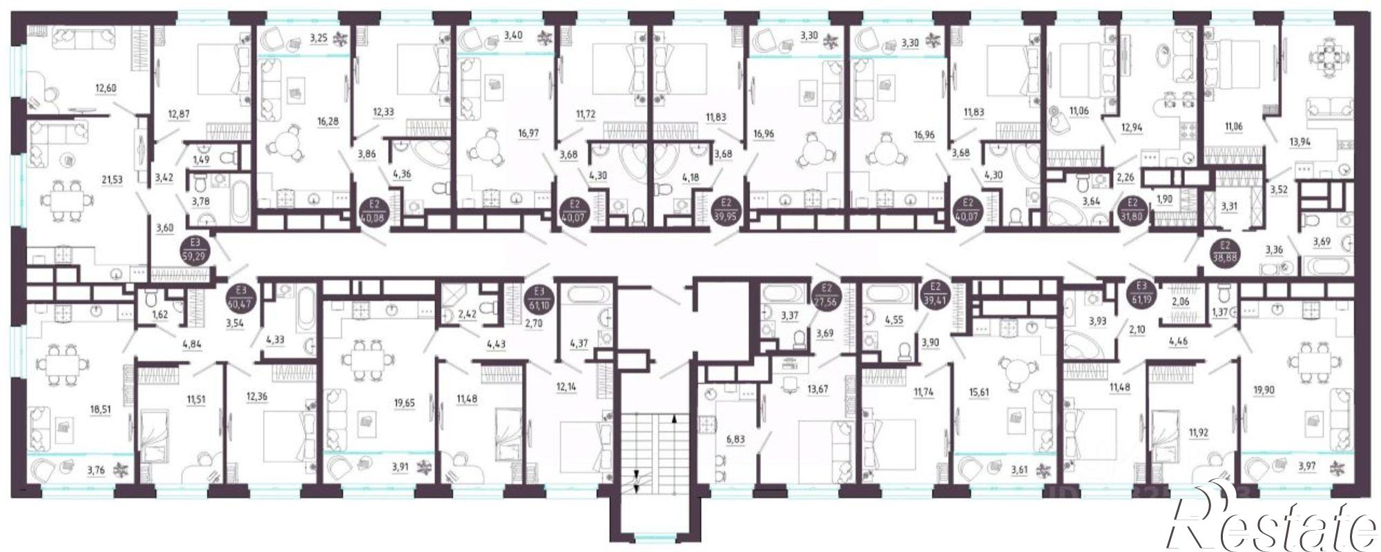 Купить квартиру за 4 703 310 рублей на Большая улица, 8