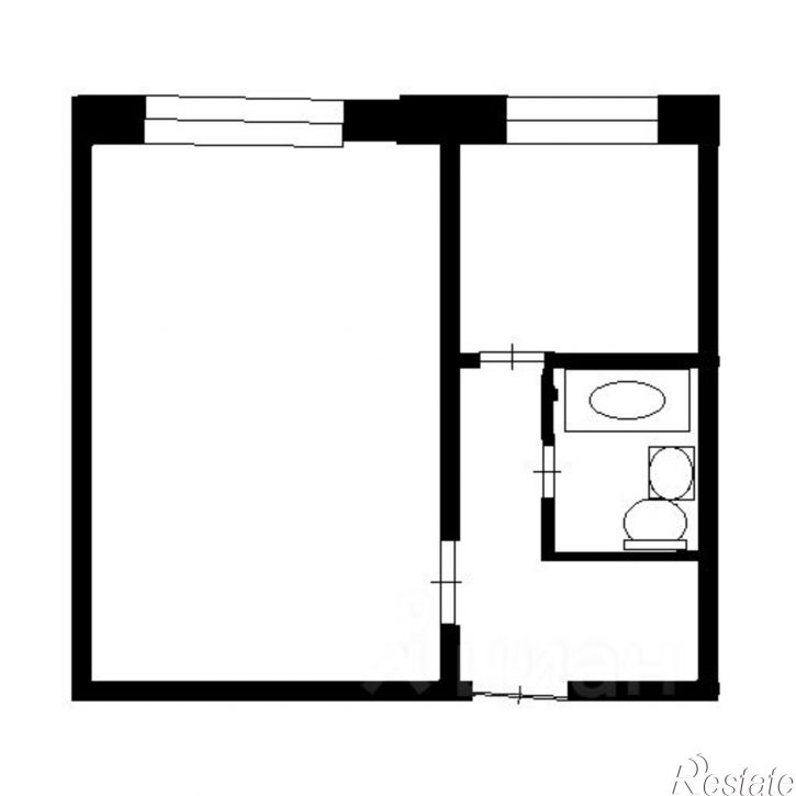1-комн квартира улица Кирова, 28,  д. 28