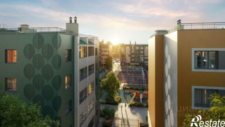 1-комн квартира в новом доме ул Героя России Зиничева, 2,  д. 2