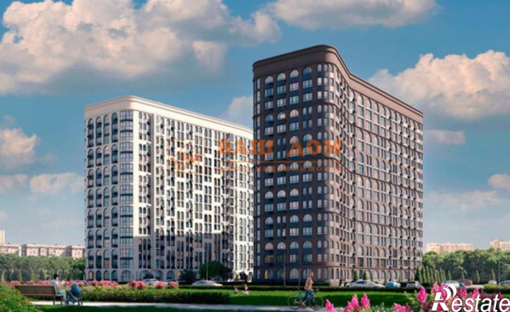 1-комн квартира в новом доме ул Ф.Смирнова, 2,  д. 2