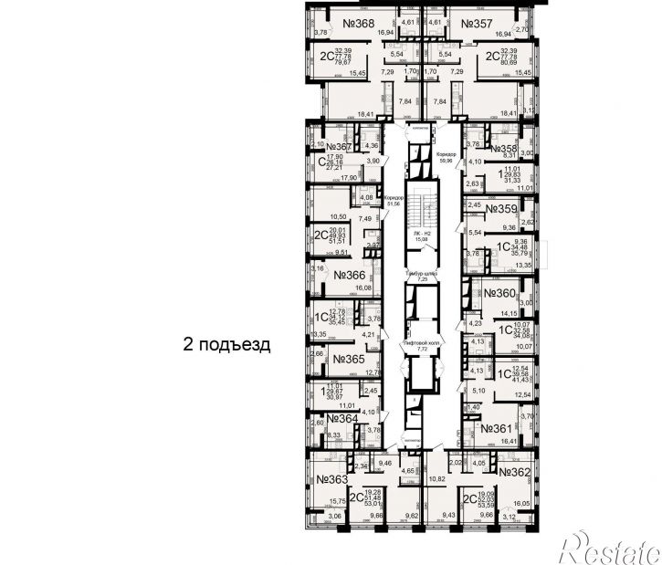 2-комн квартира в новом доме Большая улица, 6А/1,  д. 6А/1