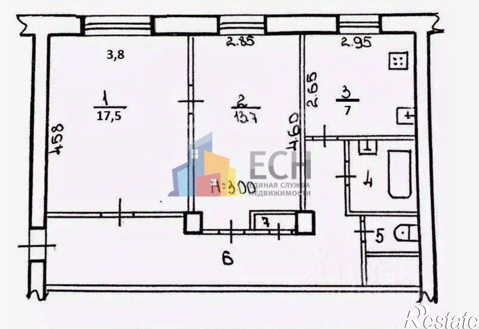 Купить квартиру за 5 100 000 рублей на ул Металлургов, 39