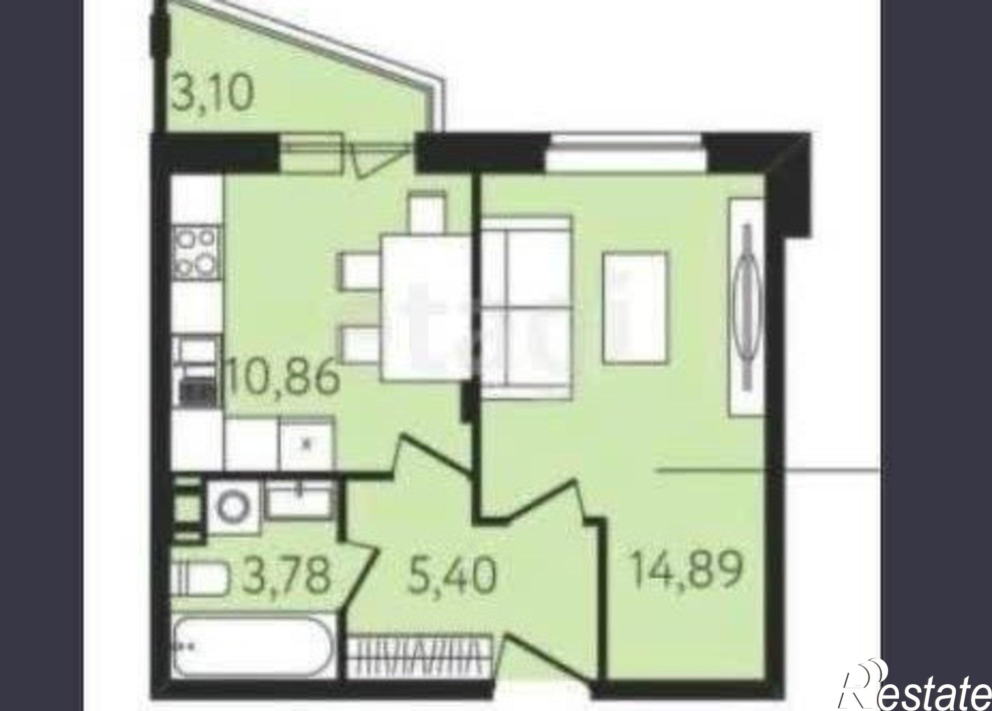 Купить квартиру за 5 600 000 рублей на Самоварная улица, 3