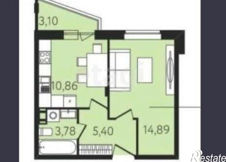 1-комн квартира Самоварная улица, 3,  д. 3