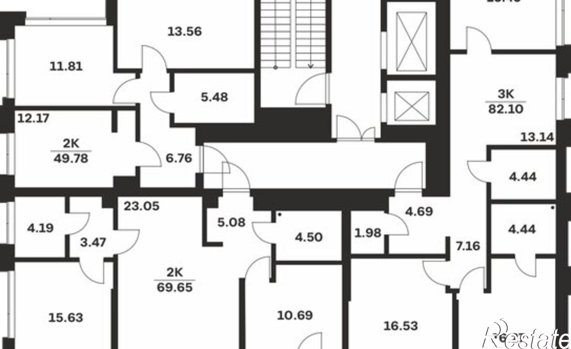 Купить квартиру за 14 417 600 рублей на ул Ленина, 16