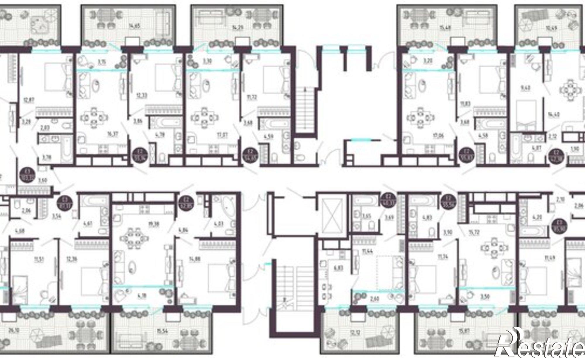 Купить квартиру за 5 298 500 рублей на ул Пряничная, 7
