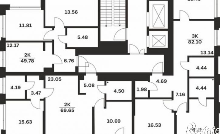 2-комн квартира в новом доме ул Ленина, 16,  д. 16