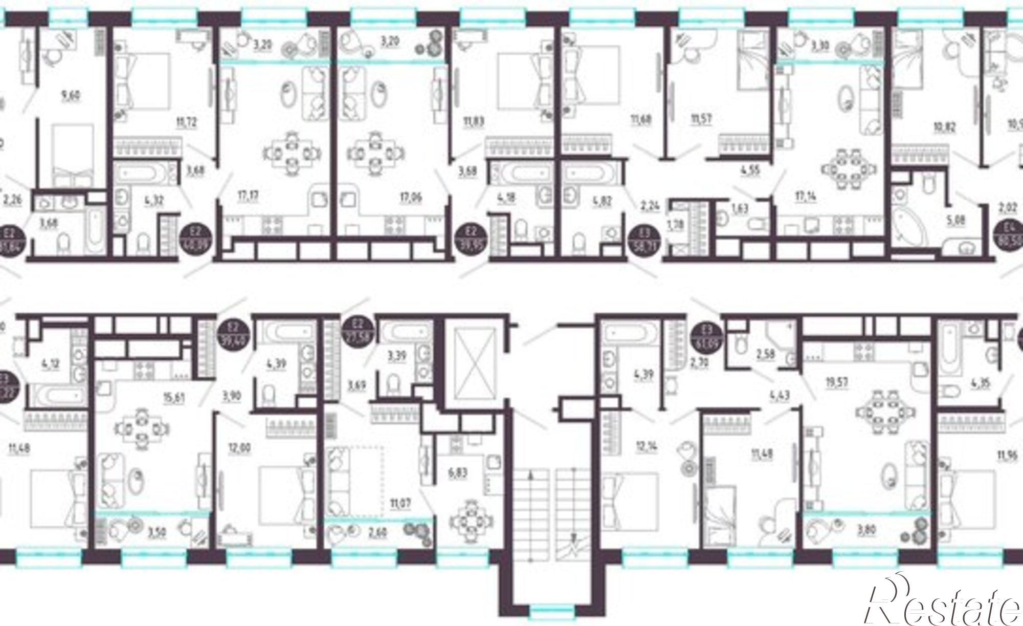 Купить квартиру за 3 529 410 рублей на ул Пряничная, 7