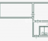 1-комн, 30кв м, этаж 3/5 Гарнизонный проезд, 2В