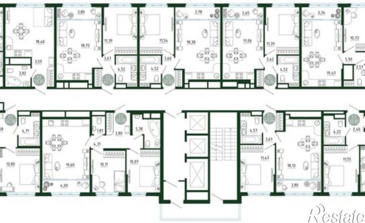 3-комн квартира в новом доме улица Генерала Маргелова, 9Б,  д. 9Б