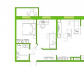 3-комн, 92кв м, этаж 1/5 улица Революции, 21