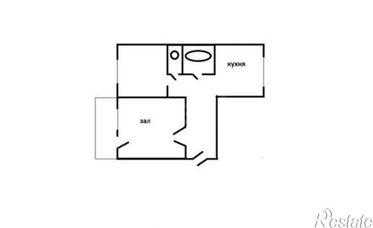 2-комн квартира улица Грибоедова, 54,  д. 54