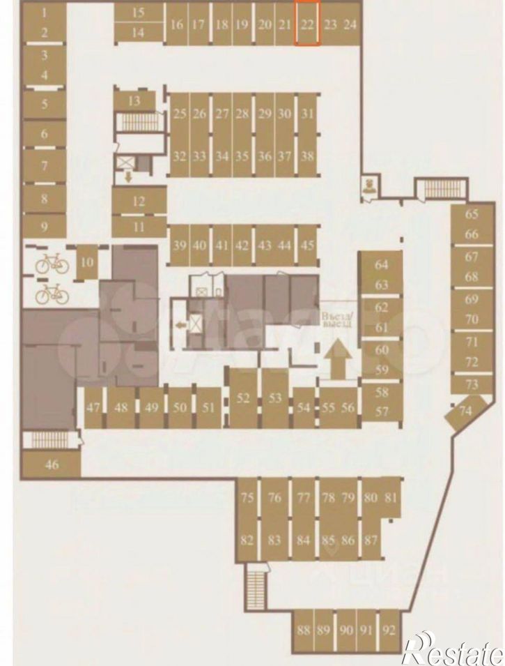 Гараж/парковка улица Болдина, 101,  д. 101