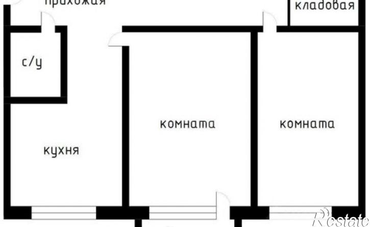 2-комн квартира ул Смидович, 1 А,  д. 1 А,  к. А