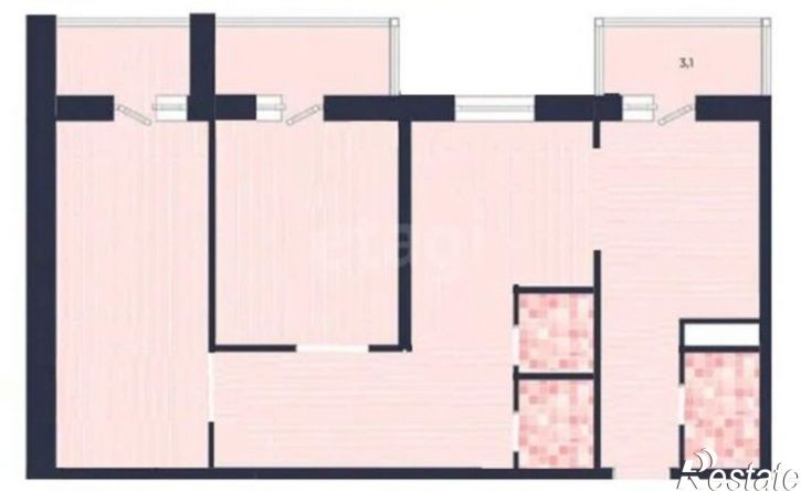 3-комн квартира Рязанская улица, 17,  д. 17