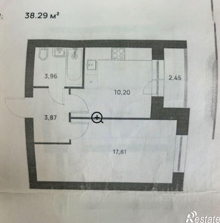 1-комн квартира улица Зелёная, 3,  д. 3