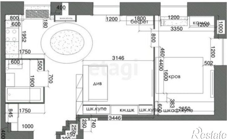 2-комн квартира ул Тургеневская, 38А,  д. 38А