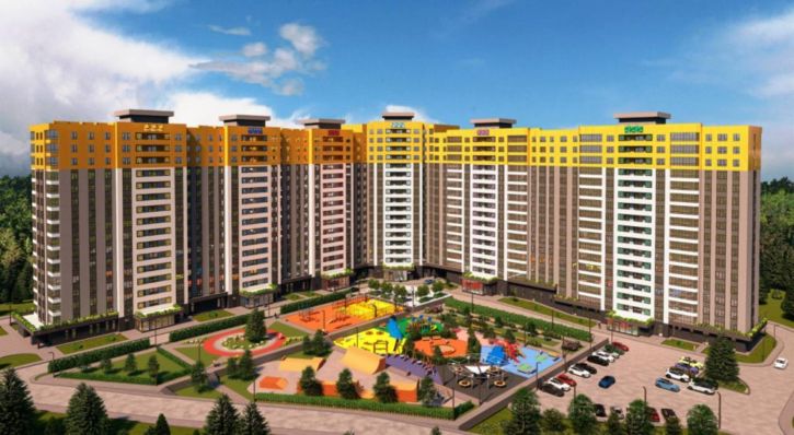 1-комн квартира в новом доме Аркадия Шипунова ул, 1
