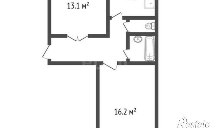 2-комн квартира улица Пушкина, 10,  д. 10