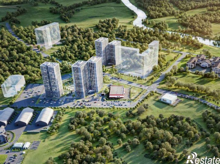 1-комн квартира в новом доме ул Академика Насоновой, 18Б,  д. 18Б