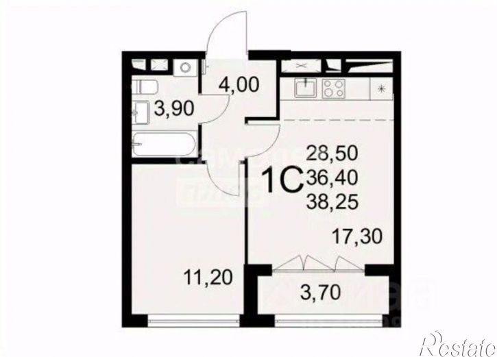 2-комн квартира улица Фёдора Смирнова, 2,  д. 2