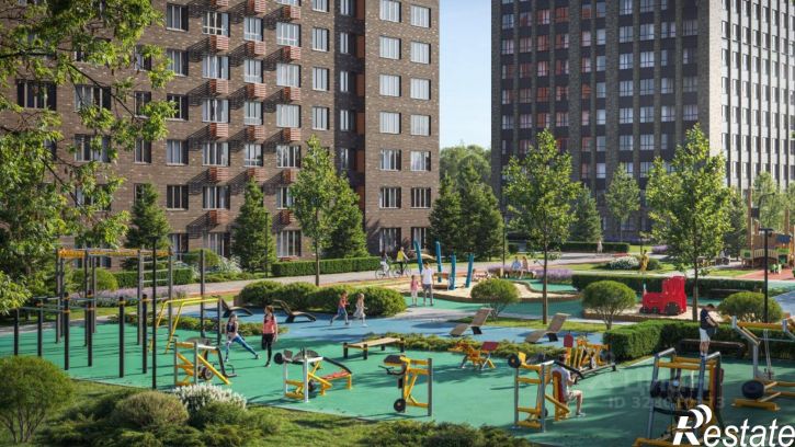 2-комн квартира в новом доме посёлок Горелки, Ключевая улица, 10