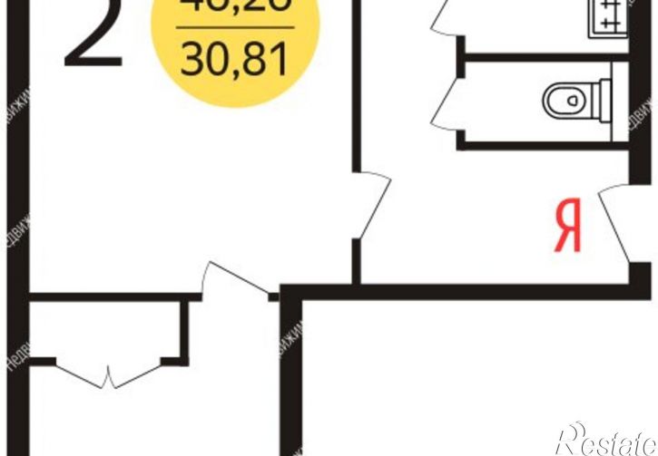 2-комн квартира ул Макаренко, 6Б,  д. 6Б