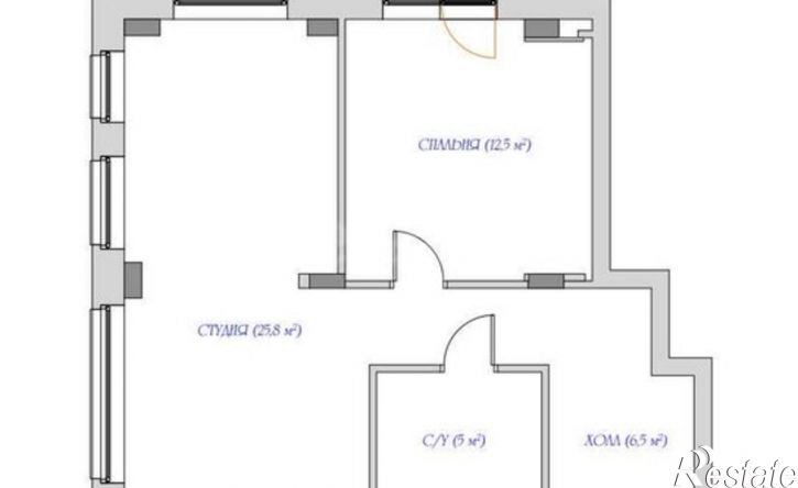 2-комн квартира Первомайская улица, 32А,  д. 32А