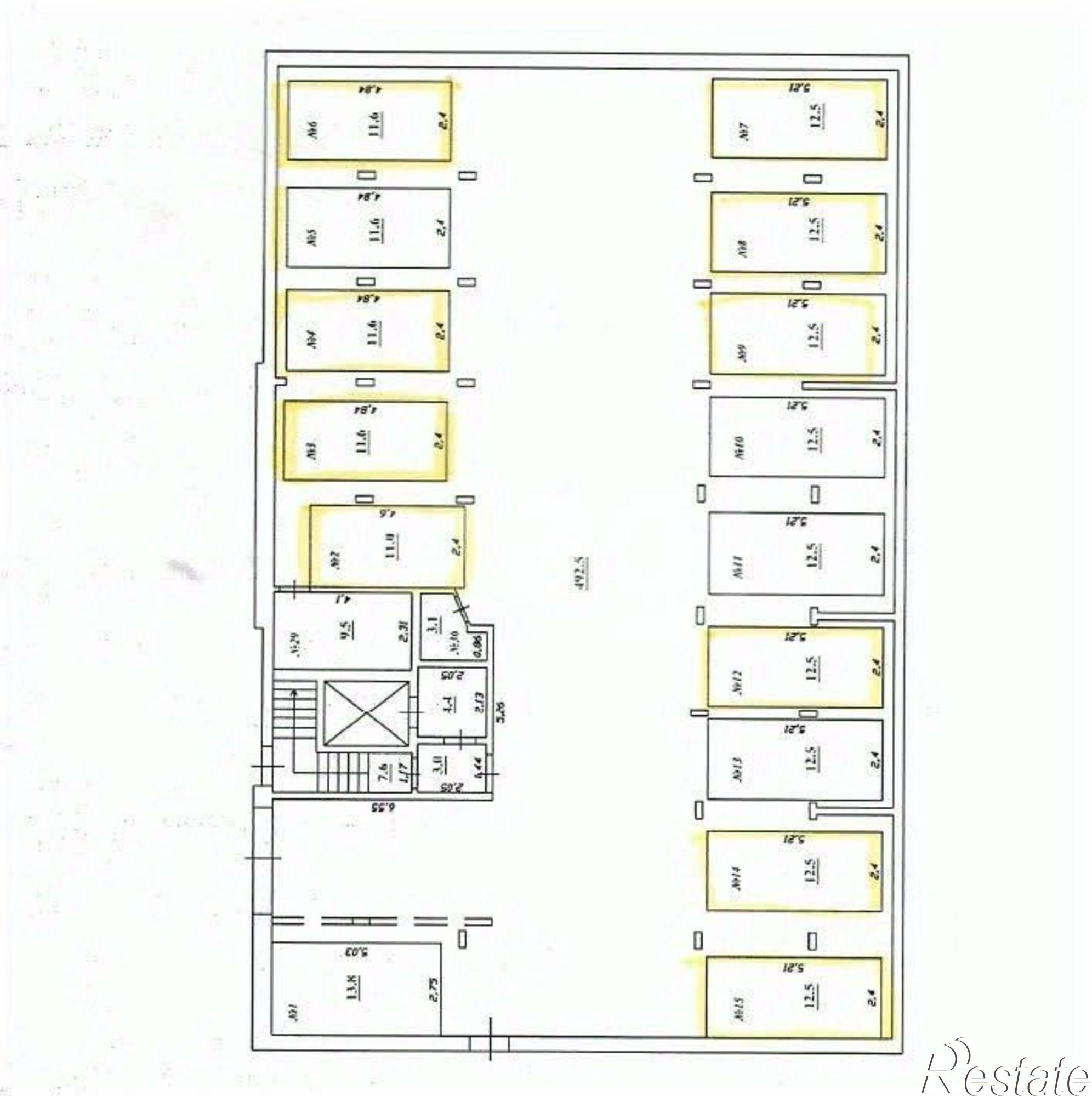 Купить гараж, место в паркинге за 2 496 000 рублей на ул Первомайская, 32А