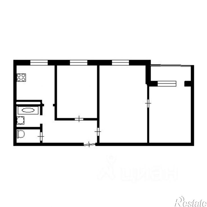 3-комн квартира Красноармейский пр-кт, 32,  д. 32