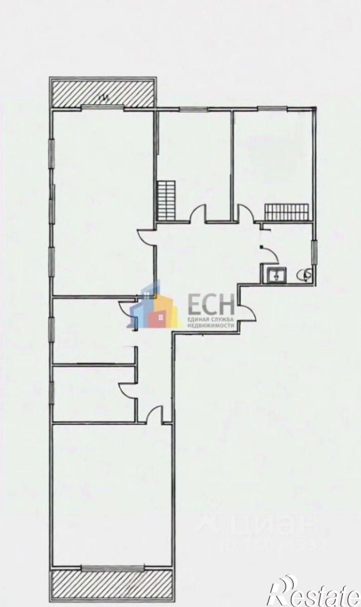 3-комн квартира улица Максима Горького, 1Б,  д. 1Б